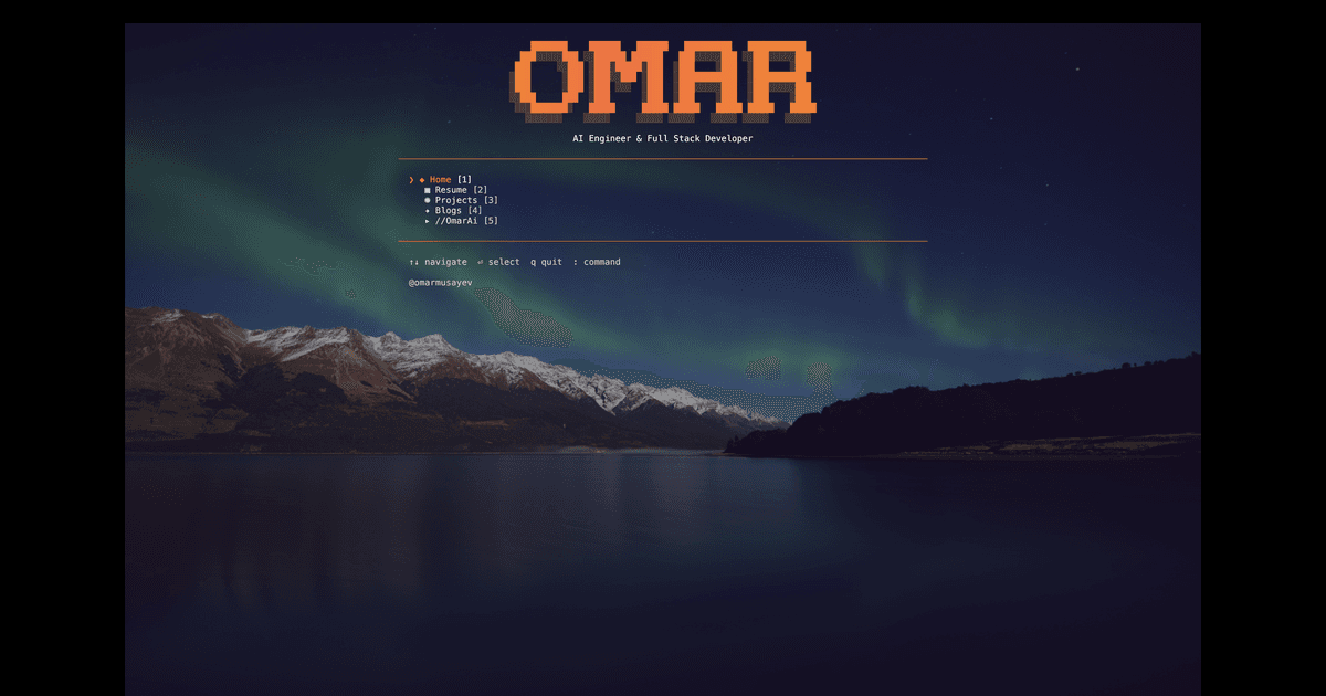 I Live in the Terminal, So I Built TerminalTUI